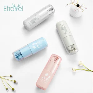 Image of Factory direct sale travel Toothbrush Holder Plastic Toothbrush cup Travel Toothbrush Holder Set