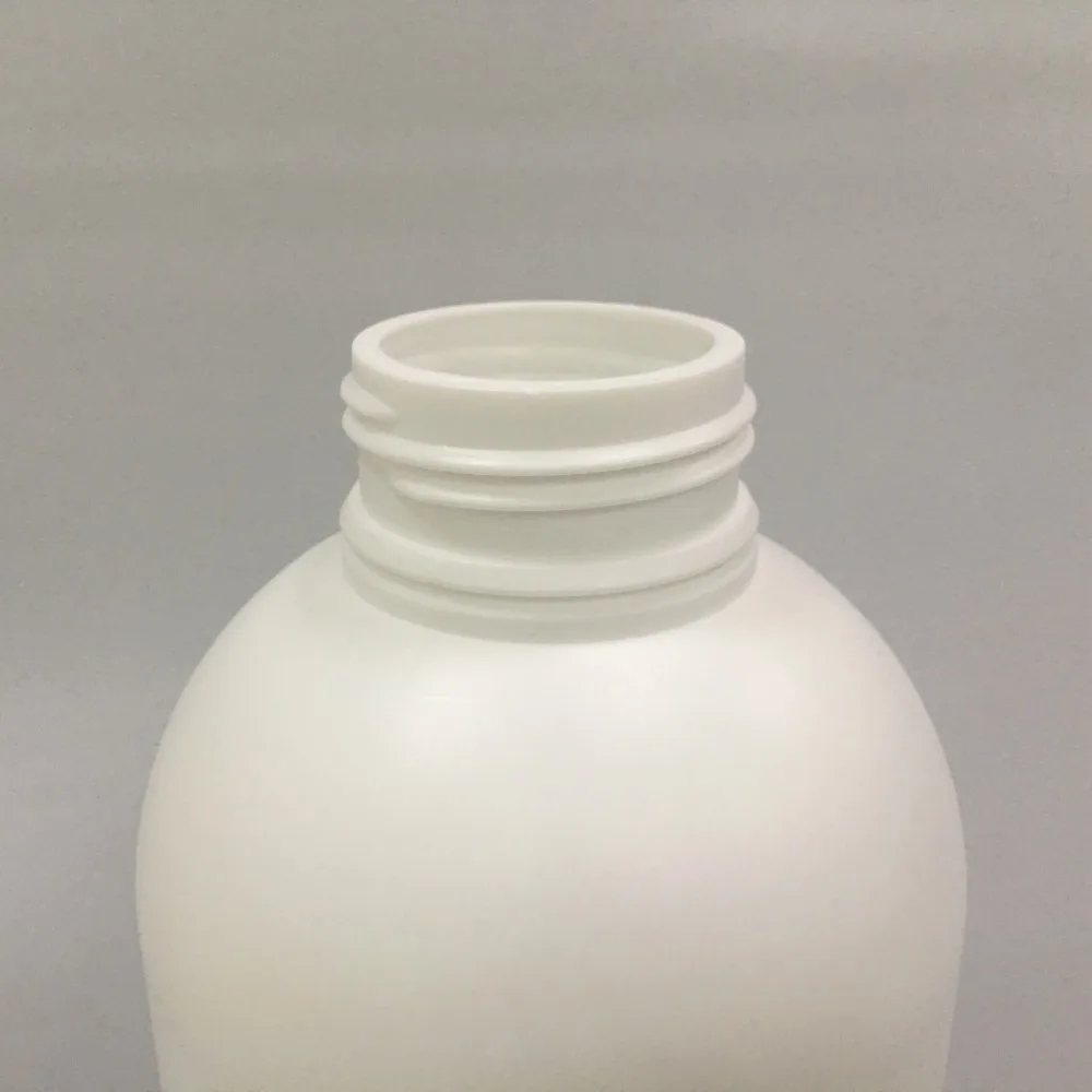
1.5L Large White Plastic HDPE Chemical Plastic Bottle 
