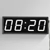 Desktop Large 4 Digit 4 Inch LED Display Digital Clock Wall Mounted