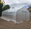 8M single span plastic film high tunnel greenhouse