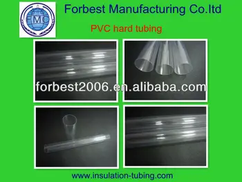 pvc tube 300mm rigid diameter clear larger