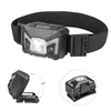 ESEN108 popular style 125 lumen long time lighting 3 modes led rechargeable sensor hands free headlamp light