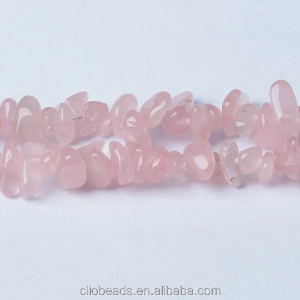 

Quartz beads CB36484 Natural Madagascar Rose Quartz Chips,16 Inches, N/a