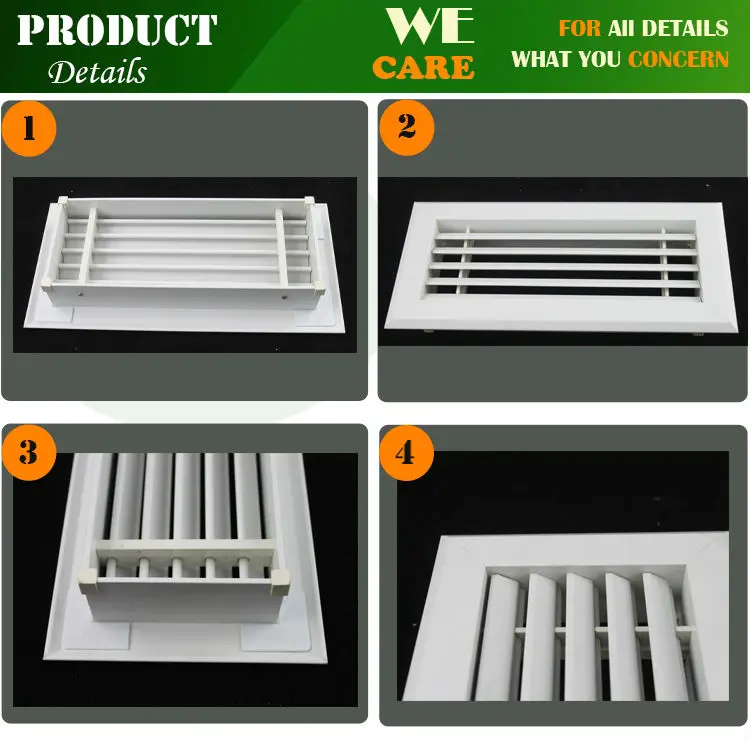 Air Conditioner Return Air Grille Plastic Air Vent - Buy Plastic Air ...