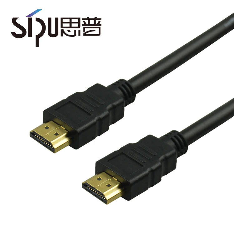 

SIPU high performance audio video cable hdmi to hdmi cable with ethernet 1080p, Black