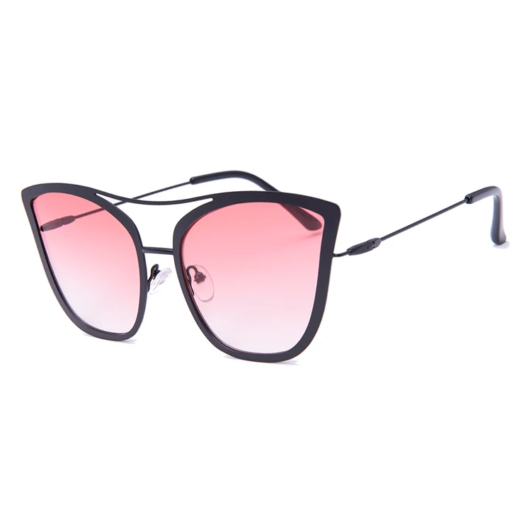 

Big Shape Women Sun Glasses Wholesale Metal Sunglasses UV400