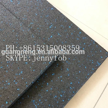 Epdm Gymnasium Flooring Waterproof Fireproof Garage Floor Mat