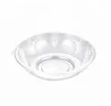 Easy Green Fresh Packaging PET Lotus Disposable Salad Tray To Go With Transparent Lid