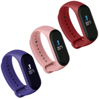 

2019 New Sport Strap watch Silicone wrist strap For xiaomi mi band 4