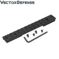 

Vector Optics Tactical 20 MOA Steel Scope Mount Base Adapter Remington 700 Short Action Picatinny Rail