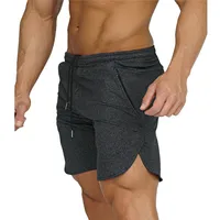 

Mens Gym Shorts Loose Workout Shorts with Pockets Fitness Training Running Pants with Zipped Side Pockets