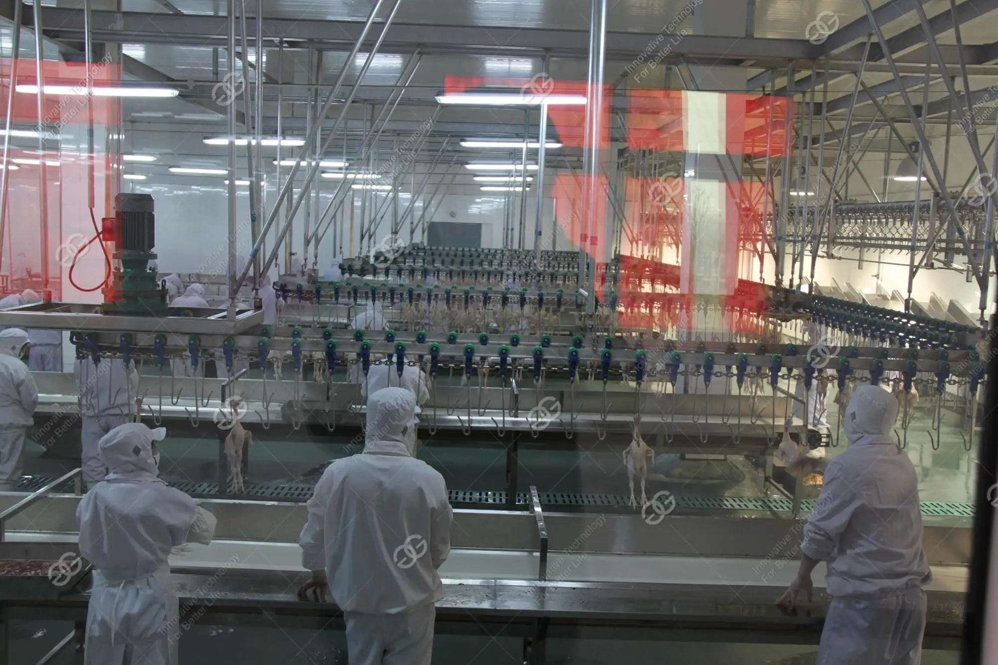 New Automatic Small Mobile Slaughter Unit Machinery Slaughtering Line