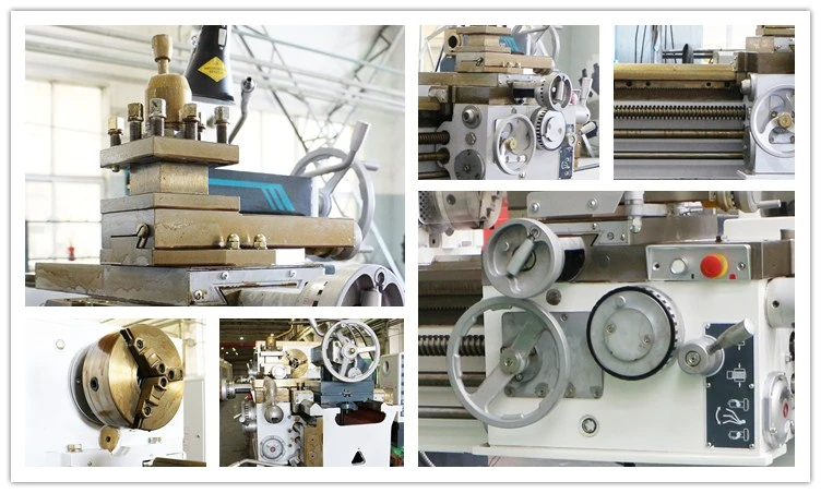 manufacturer DRC CQ6280 high precision metal bench lathe light duty lathe machine for making threads