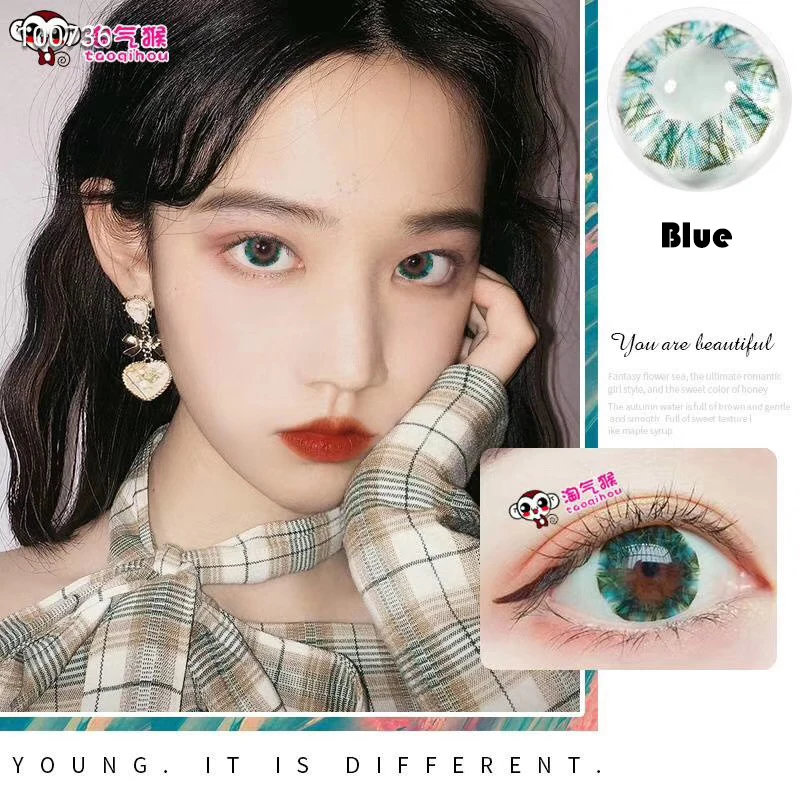 

Yearly Cycle Candy Diamond Soft High Quality Colored Contact Lenses Natural Eye Cosmetic Contact Lens
