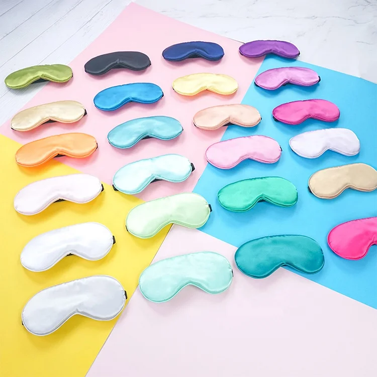 

Sleep Cover Stationary Sleep Silk Eye Mask, Customized color