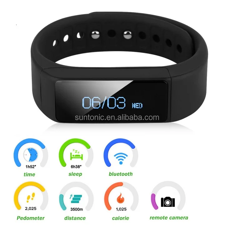 I5plus smart bracelet bluetooth sports pedometer sleep monitor healthy wear bracelet