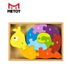 MeToy 2019 educational kids learning toys wooden 3d puzzle toys and clothes for kids