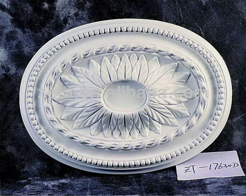 Oval Pu Ceiling Medallion Buy Pu Ceiling Medallion Pu Rosettes Medallion Product On Alibaba Com