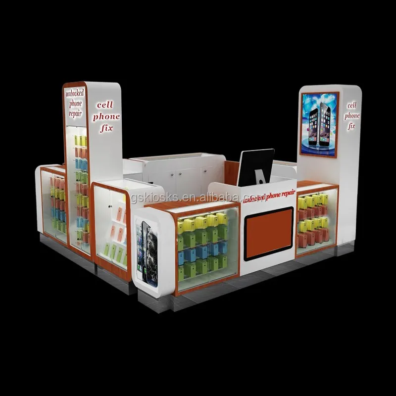 Unique Cell Phone Cases Kiosk For Sale With Creative Design - Buy Cell ...