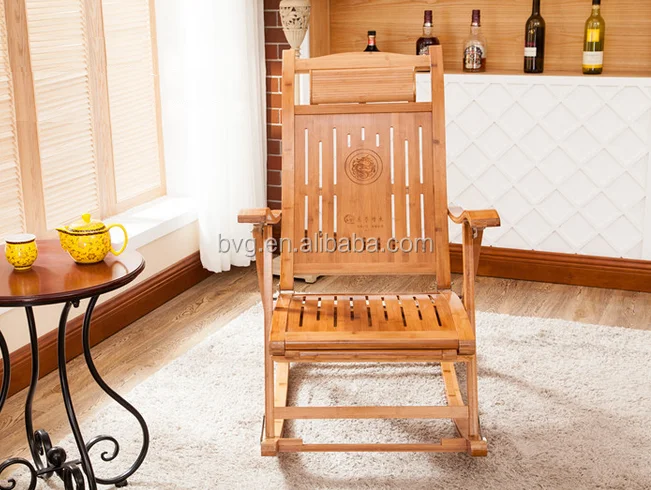 
Traditional Bamboo Rocking Cheap Design Relax Economic Price Folding Chairs 