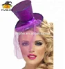 Party supply glitter mini top hat headband for sale