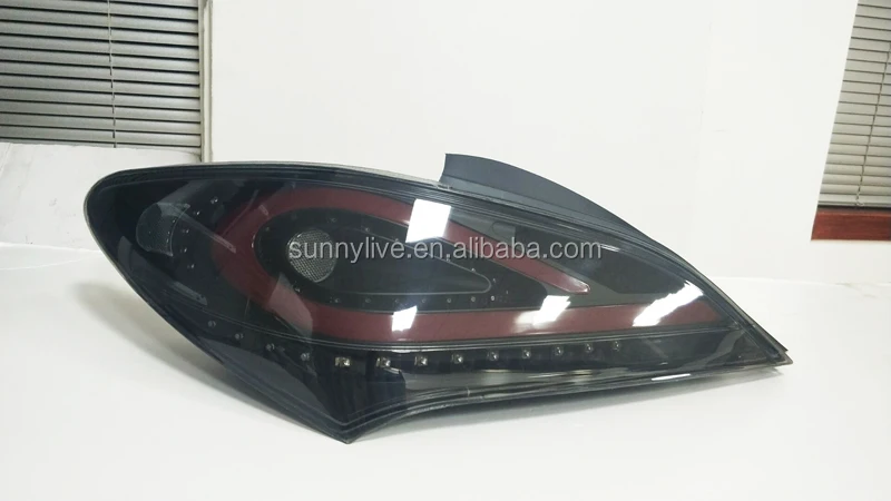 LED rear light For Hyundai For Genesis Coupe 2009-2011 Smoke Black WH