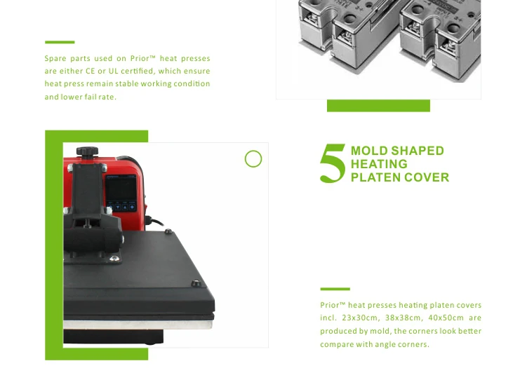 HP3804 38x38 Cheap Used T Shirt Heat Press Machine Dual Heating Plate