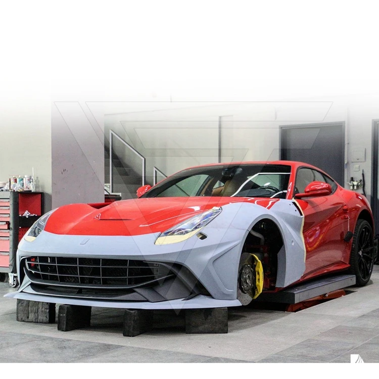Duke Dynamics Style Half Carbon Fiber Wide Body Kit For Ferrari F12 Berilnetta 2013,2015 , Buy For Ferrari F12 Carbon,For F12 Carbon,For Ferrari