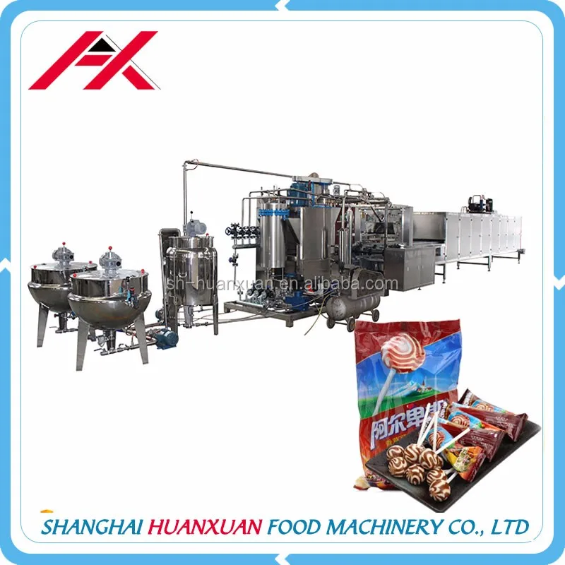 Full Automatic Industrial Beautiful Hard/Lollipop Candy Machine Forming Machine