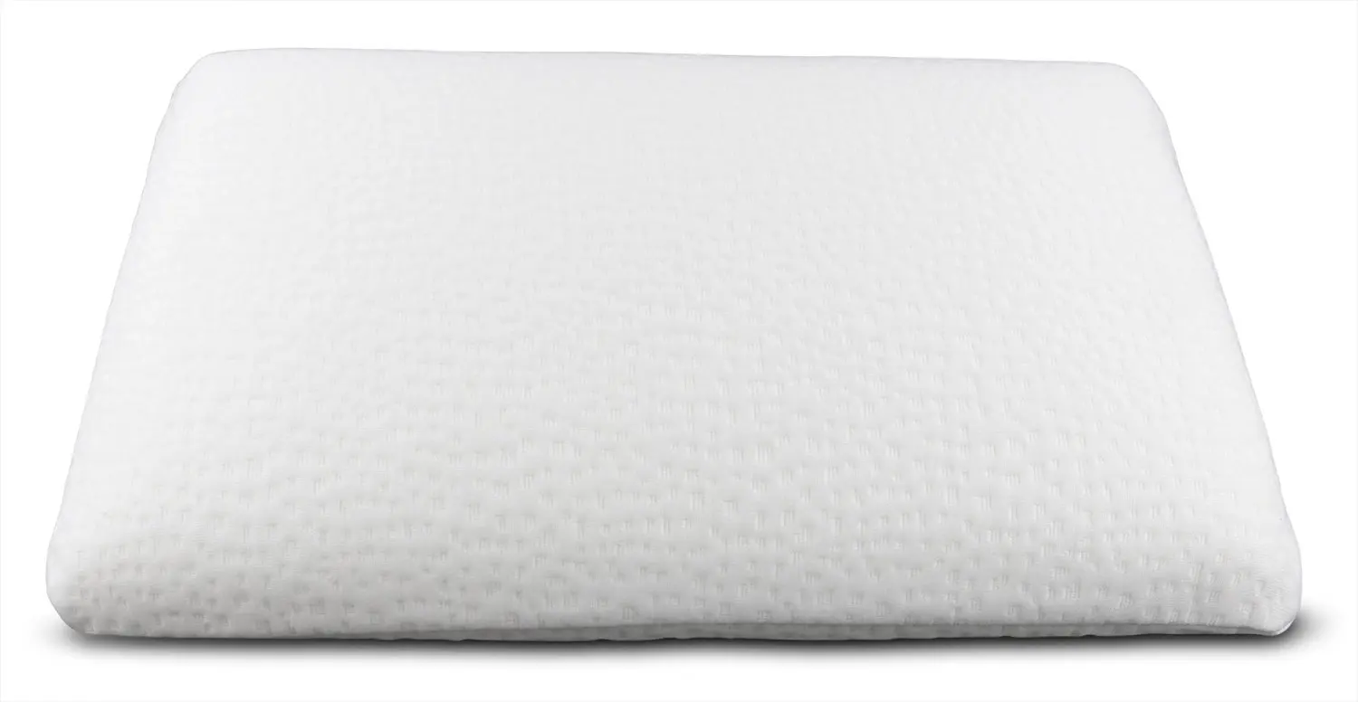 Buy Just My Height Ultra Slim Full Size Memory Foam Pillow By