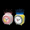 Bosheng China Reliable Supplier Customized Newest Project Table Alarm Quartz Clock with Light of Refinement Item GHZ108