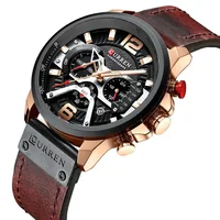 

Watches Men CURREN Brand Men Sport Watches Men's Quartz Clock Man Casual Military Waterproof Wrist Watch 8329