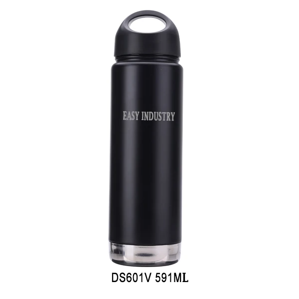 

DS601V 591ML/20OZ Wholesale Double Wall Outdoor Sports Stainless Steel Drink Water Bottle, Custom color
