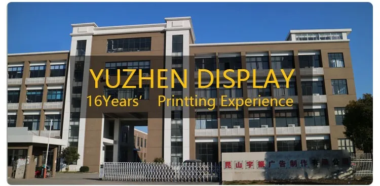 Aluminum Pole Single Side Advertising Pvc Pp 60 160cm Promotion X