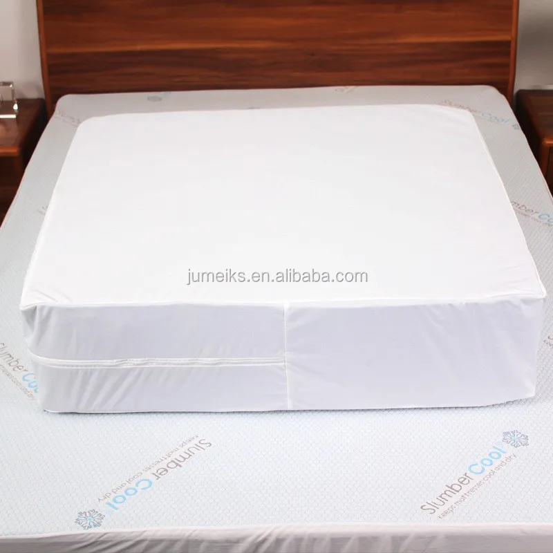 Washable Waterproof Mattress Cover With Zipper,Argos Waterproof Bed Bug