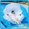 Free design white swan pink flamingo swimming pool inflatable seashell water floats