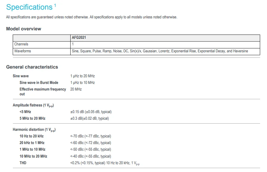 Original Tektronix Afg2021 Arbitrary Function Generators - Buy Function ...