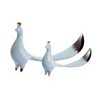 ceramic blue bird wholesale ornament/house accessories in stock