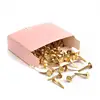 High Performance Gold 8*25mm Folders Scrapbook And Decorative Paper Fasteners Large Brads For Scrapbooking Brad