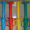 Painted Heavy duty safe construction scaffolding shoring prop,adjustable light weight steel prop,scaffolding prop jack size