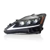For VLAND Factory Wholesales Sequential 2th Gen XE20 IS 220d/F 300 350 GSE20 Head Lamp 2006-2012 Full LED IS250 Headlight