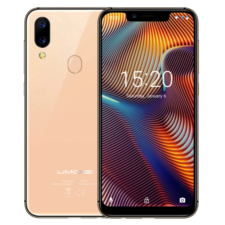 

Original Drop Shipping Gold UMIDIGI A3 Pro Global Dual 4G Smartphone 3GB 32GB 5.7 inch Android Mobile Phone