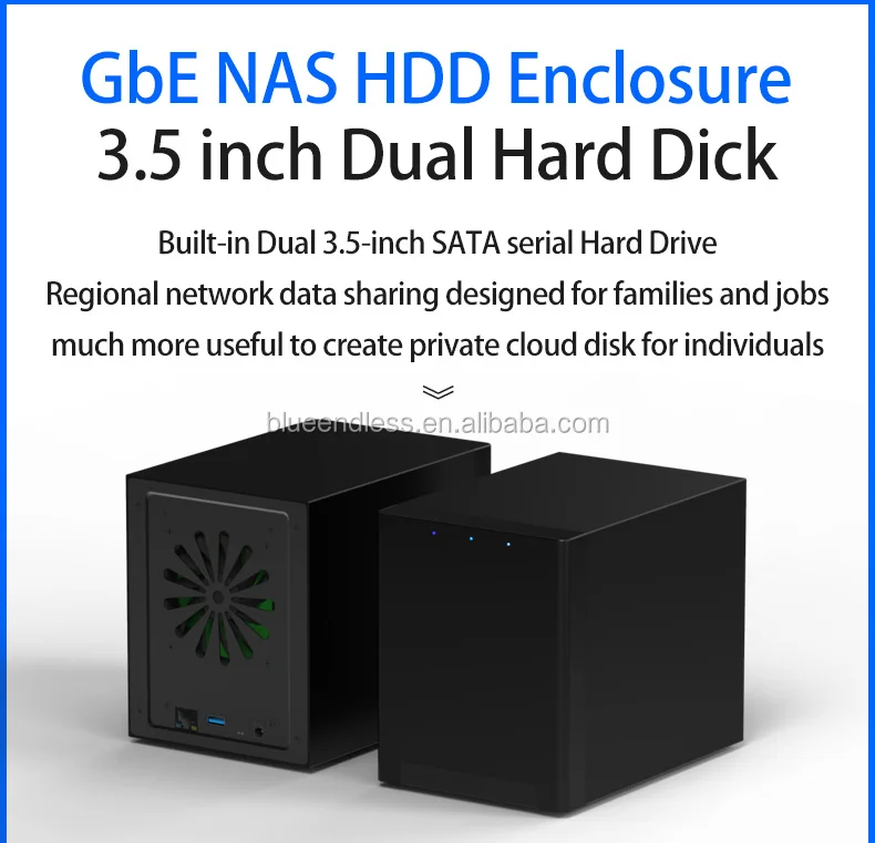 Blueendless X8 Sata Nas Adapter External 35 Hdd External Case Driver External 4tb Hard Drive For