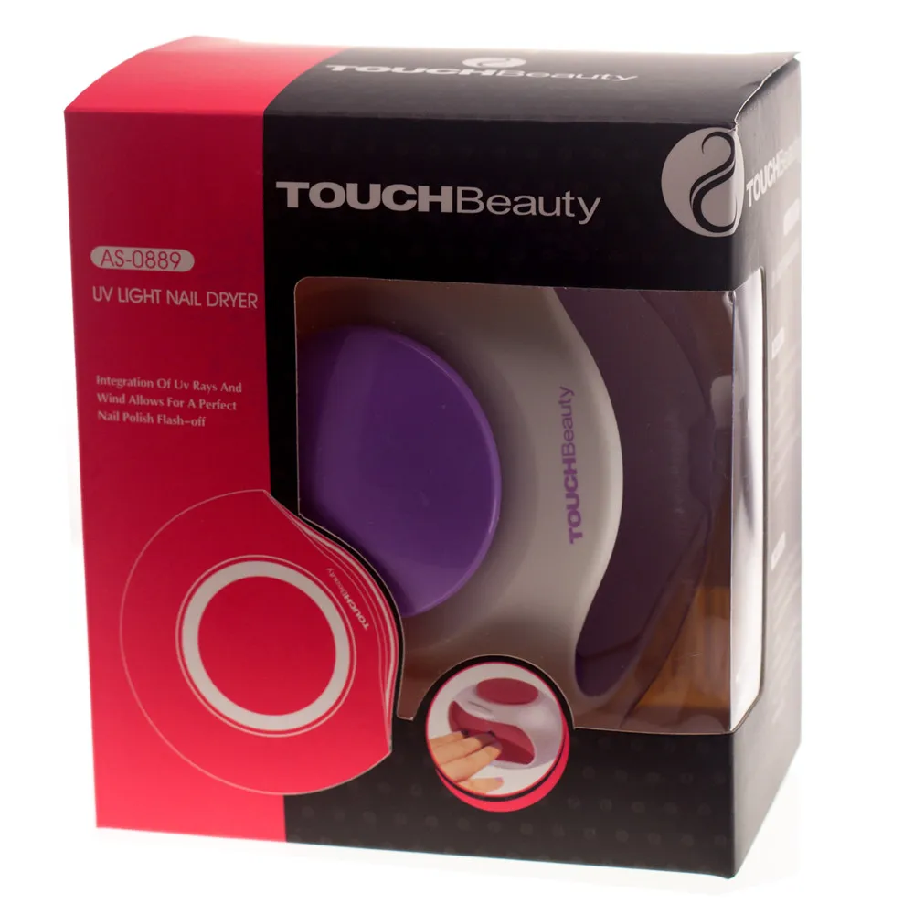TOUCHBeauty TB-0889 Smart Timer Memory and Sensor &Battery Gel Nail Light UV LED Dryer