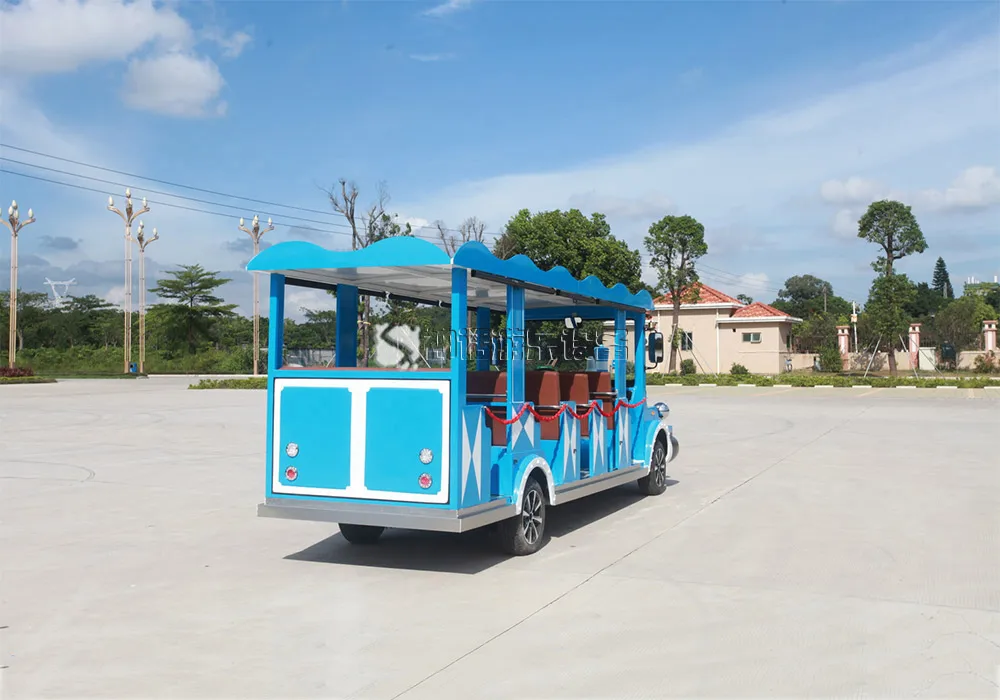 Environmental Electric Shuttle Car Electric Sightseeing Vehicle Train Head Design