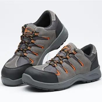 Women/genuine Leather Safety Shoes 