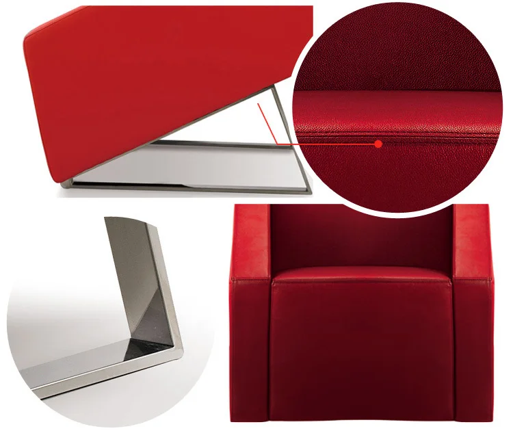 Foshan top grain leather sectional sofa/living room sofa/luxury sofa