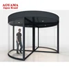 circle glass Commercial Interior Glass Doors