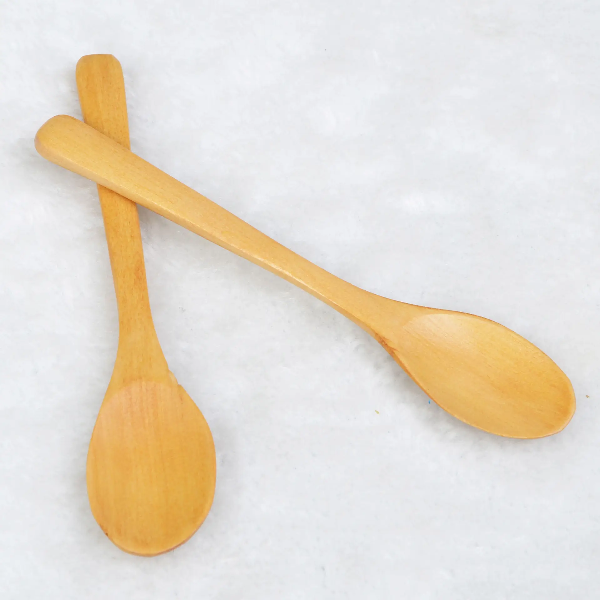 

Wholesale Custom Engraving Logo Morning Tea Afternoon Tea Coffee Spoon Bamboo, Natural