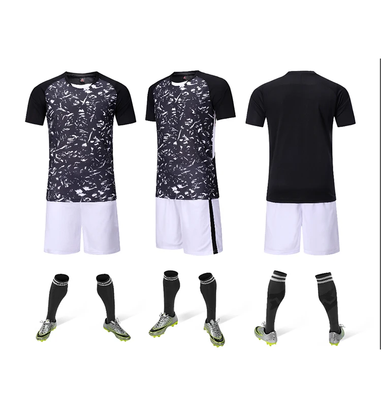 

Wholesale Thai Quality Uniforms Blank Football Shirt Maker Cheap Soccer Jersey